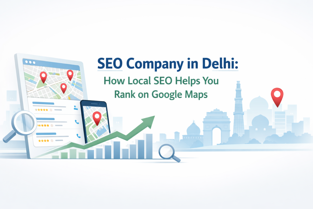 SEO Company in Delhi How Local SEO Helps You Rank on Google Maps