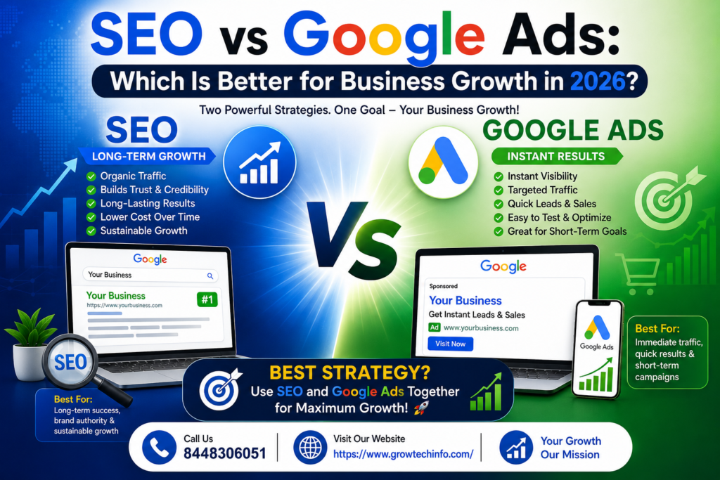 SEO vs Google Ads Compare Strategies