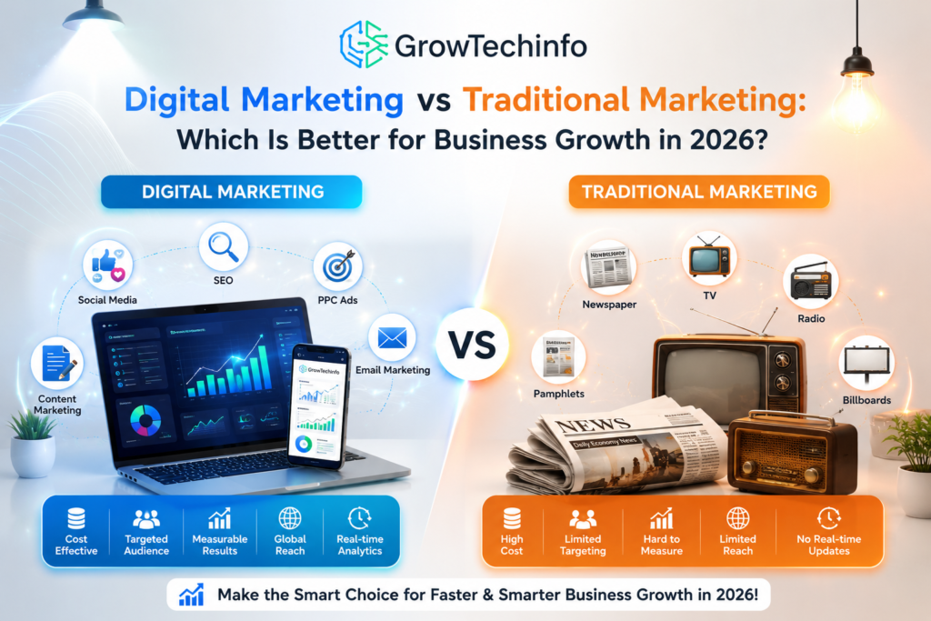 Digital vs traditional marketing showdown